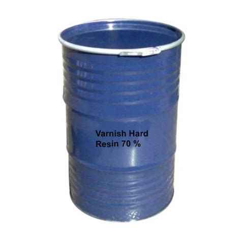 70% Varnish Hard Resin, Liquid, Packaging Type: MS Barrel at Rs 100 ...