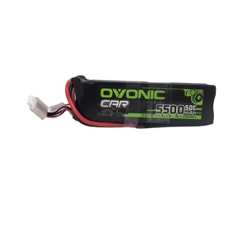 Ovonic Car High Discharge 50C 5500 Mah 11 1 V Lipo Battery Pack With T