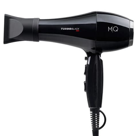 Secador De Cabelo 220 - Secador de Cabelo, MQ Professional, Turbo Black, 220V, 2500W - SobralTech