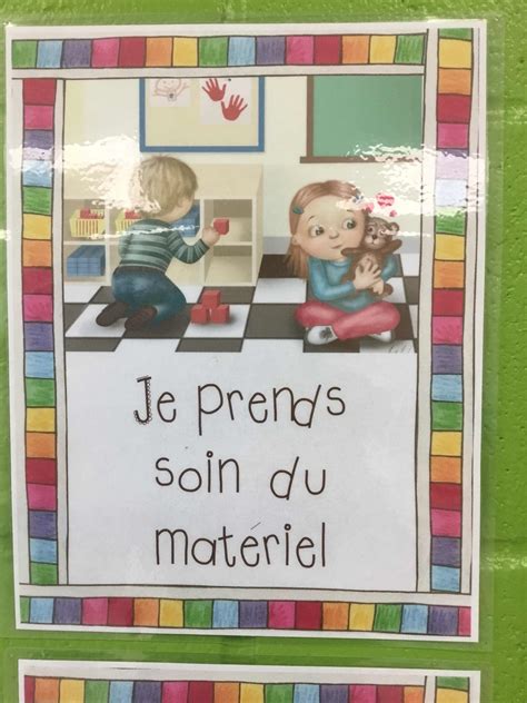 La Maternelle De Francesca Les Règles De La Classe