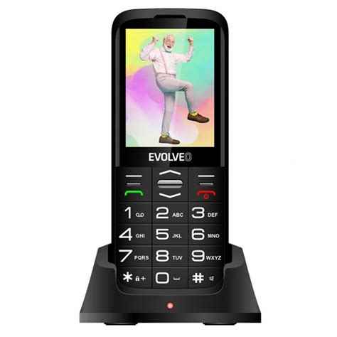 Evolveo Easyphone Xo Mobiln Telefon Pro Seniory S Nab Jec M Stojanem