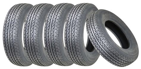 5 DURUN Premium Trailer Tire ST235 80R16 Radial 10PR Load Range E - Walmart.com