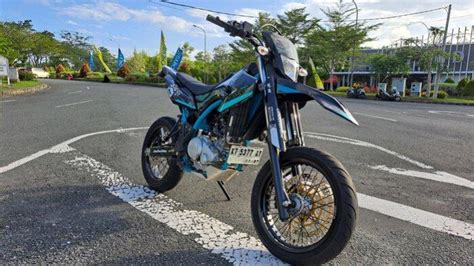 Modifikasi Yamaha WR 155 R Model Supermoto Sangat Cocok Buat Aktivitas