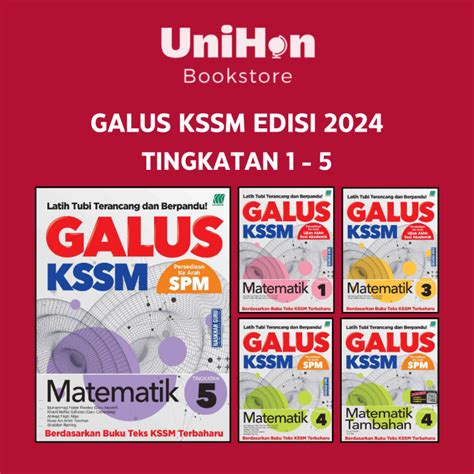 UNIHON SASBADI Buku Latihan Galus KSSM UASA Matematik Matematik