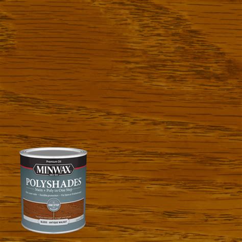 Minwax 61440444 Xcp4 Stain And Polyurethane Finish Polyshades Semi