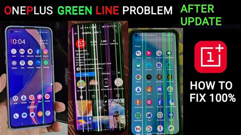 OnePlus Green Line Alert After Update How To Fix Oneplus Green Line