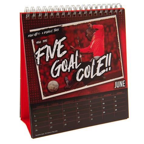 Manchester United FC Desktop Calendar 2023 - Finaali.net