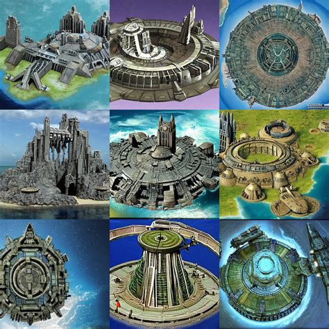 Atlantis From The Sci Fi Tv Show Stargate Atlantis Stable Diffusion