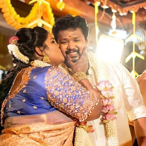 Robo Shankar Daughter Indraja Shankar Engagement Photos Indraja