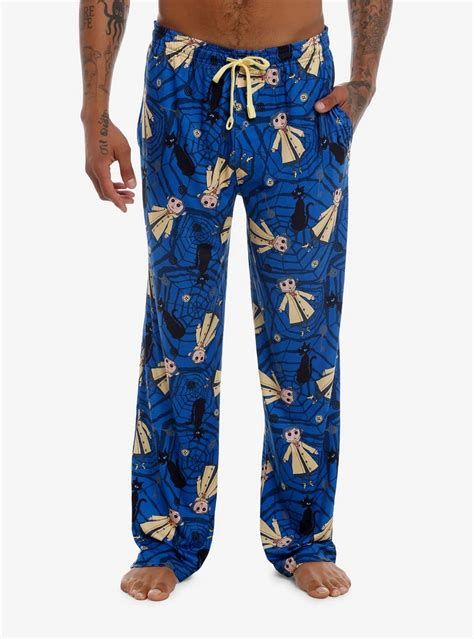 Hot Topic Coraline Doll Cat Pajama Pants Hamilton Place