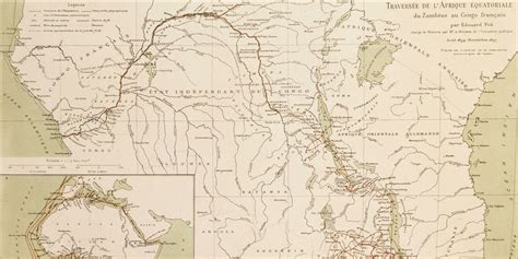 Travers E De Lafrique Quatoriale Du Zamb Ze Au Congo Fran Ais Bnf