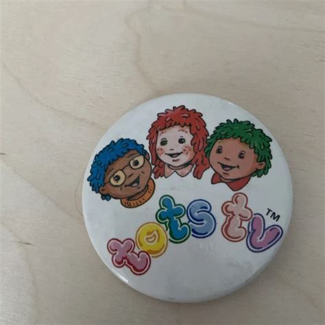 VINTAGE TOTS TV 1990's British Children's Television Programme Badge ...
