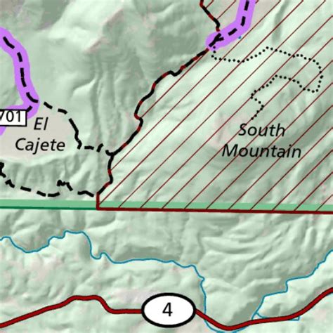 Valles Caldera National Preserve - Hunt Map by Valles Caldera National ...