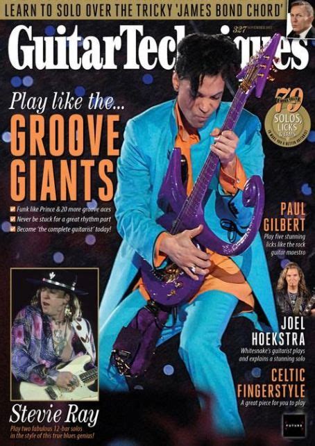 Prince, Guitar Techniques Magazine November 2021 Cover Photo - United ...