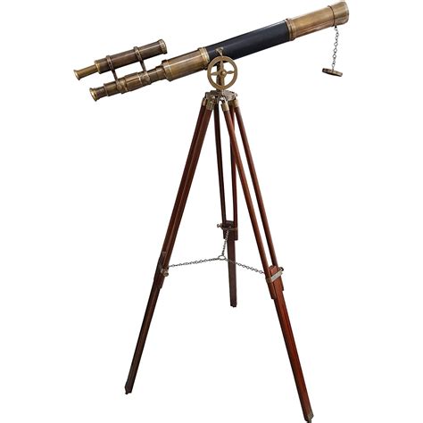 Antique Marine Old Antique Double Barrel Telescope 12" Maritime ...