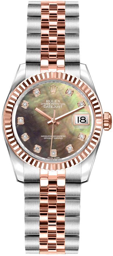 Orologio Rolex Lady Datejust 26 In Acciaio E Oro Rosa 179171 Lusso