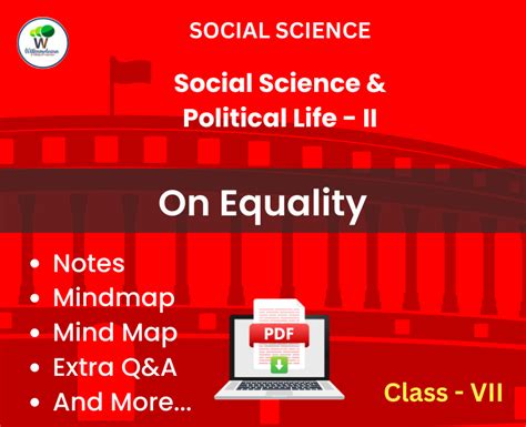 Class Civics Chapter On Equality Notes And Mind Map