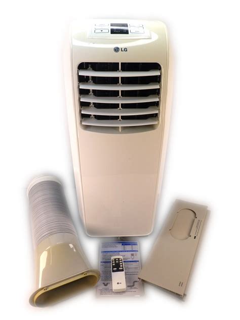 Shopthesalvationarmy Lg 8000 Btu Portable Air Conditioner White Lp0815wnr W Remote