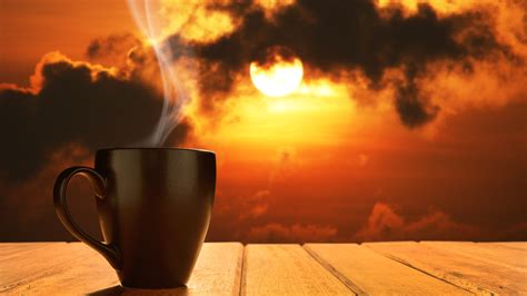 3840x2160 Morning Coffee Sun Rising 4k Hd 4k Wallpapersimages