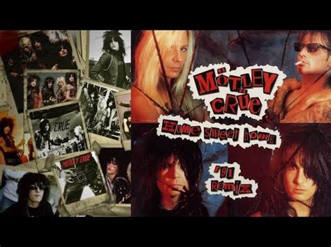 Motley Crue Home Sweet Home Official Lyrics Video Youtube