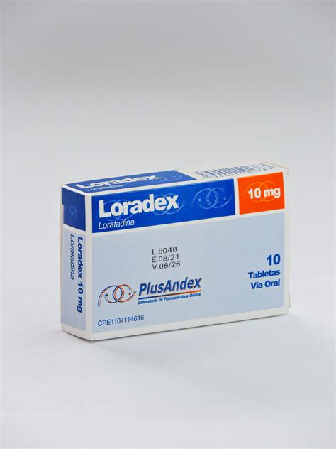 LORADEX 10 MG X 10 TAB Farmacia Las Delicias