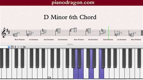 D Minor 6th Chord YouTube