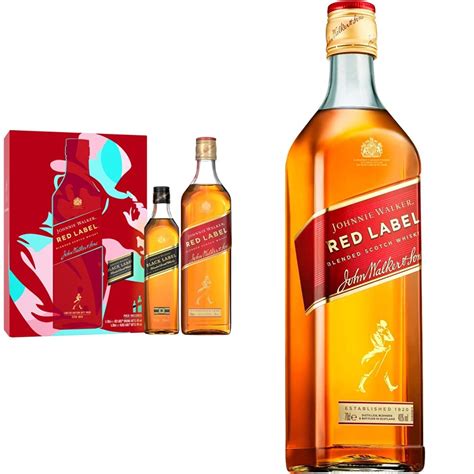 Buy Johnnie Walker Red Label Blended Scotch Whisky 70cl and Johnnie Walker Black Label 20cl ...