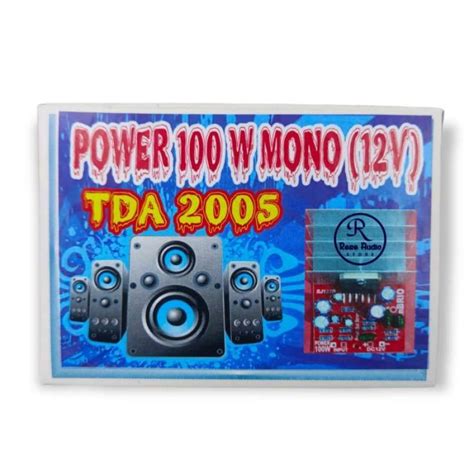 Jual Kit Power Dc Volt Watt Mono Tda Original Di Seller