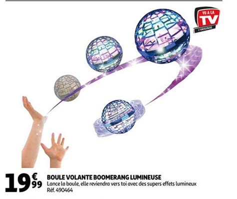 Promo Boule Volante Boomerang Lumineuse Chez Auchan Icatalogue Fr