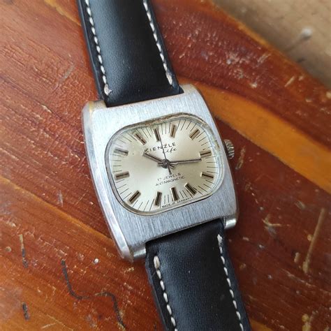 Vintage Kienzle Life Jewels Antimagnetic Men S Watch Etsy