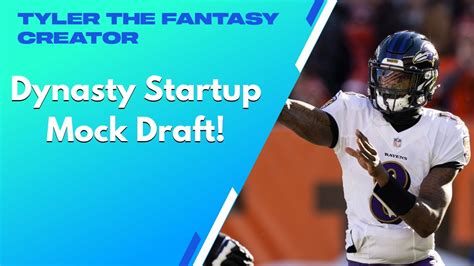 Dynasty Fantasy Football Startup Mock Draft Youtube