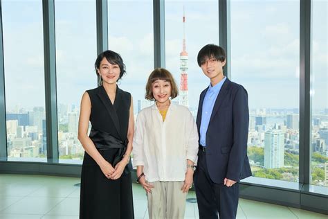 テレ朝post 江國香織、『東京タワー』撮影現場を訪問！永瀬廉＆板谷由夏とsp鼎談「初めて実物に会えた」