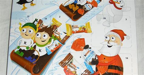 FOODSTUFF FINDS: Kinder Advent Calendar (Asda)