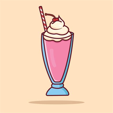 Free Vector Icon Milkshake Cartoon Illustration 20616011 Vector Art At