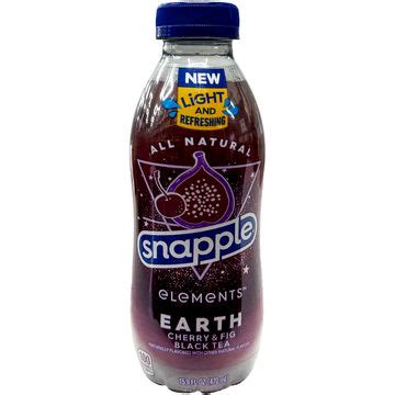 Snapple Elements Earth Cherry & Fig Black Tea | GotoLiquorStore