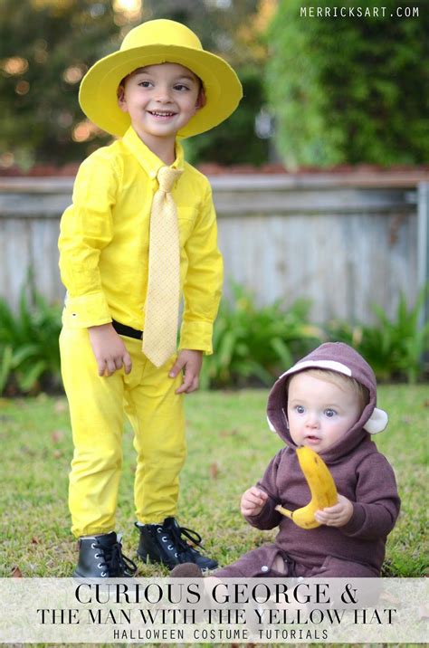 Homemade Halloween Curious George The Man With The Yellow Hat