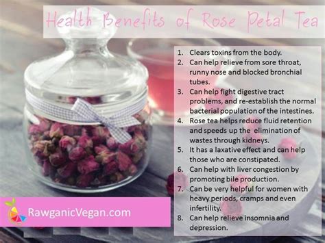 Benefits of rose petal tea | Detox tea benefits, Tea recipes, Healing tea