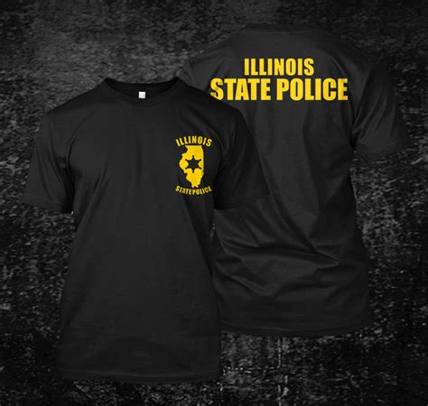 Illinois State Police Shirt, Illinois State Police Apparel- Dejavain