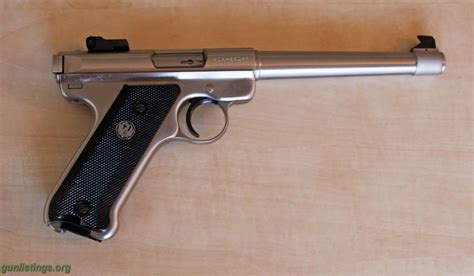 Gunlistings Org Pistols Ruger Mark II Target Stainless 22LR