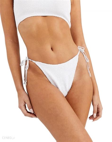 Asos Design rey Od Dół Biały Bikini Wiązanie S Ceny i opinie Ceneo pl