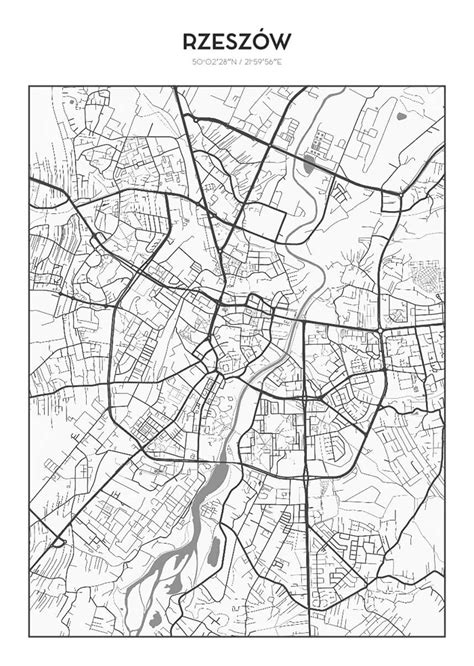 Mapa Rzeszów rulonik pl