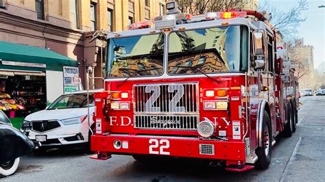 Fdny Engine Brand New Fdny Tower Ladder Responding On West