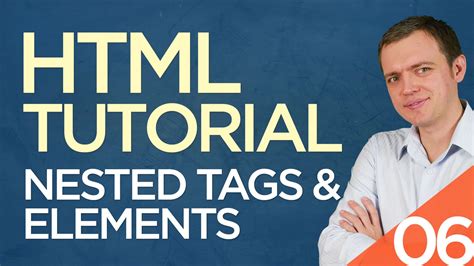 Html Tutorial For Beginners Nesting Html Code Tags Backstageincome