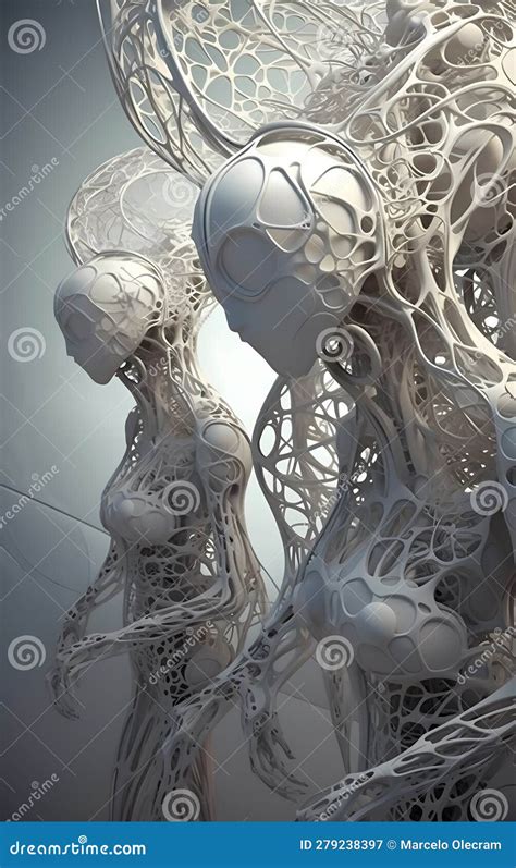 Humanoid Design In The Style Of Organic Forms Kinetic Contemporary