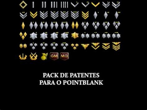 Pack Patentes Modernas Pointblank Creditos Pinta Youtube