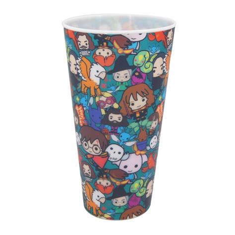 Vaso Harry Potter Plástico Lenticular Multicolor 830 ml Walmart