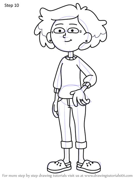 How To Draw Mrs Boonchuy From Amphibia Amphibia Step By Step