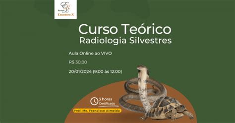 Radiologia Veterin Ria Animais Silvestres Online Sympla