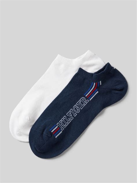 Tommy Hilfiger Sneakersocken Mit Label Detail Im Er Pack Marine