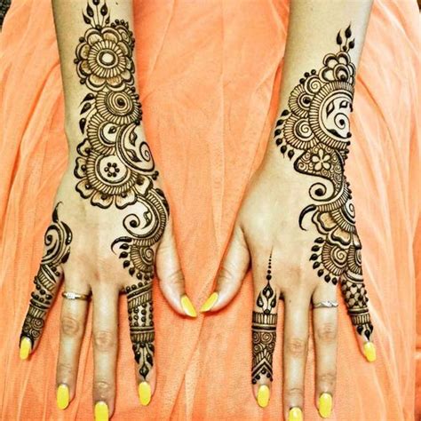 30 Stylish And Modern Arabic Mehndi Designs To Inspire You Wedandbeyond